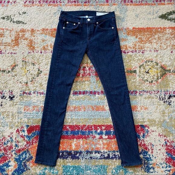 Rag & Bone Indigo Skinny Jeans size 26 - Picture 2 of 10